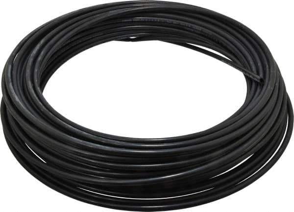 Parker - 11/64" ID x 1/4" OD, 0.04" Wall Thickness, 100' Long, Nylon Tube - Black, 310 Max psi, -65 to 200°F - Industrial Tool & Supply