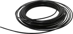 Parker - 1/8" ID x 1/4" OD, 1/16" Wall Thickness, 100' Long, Nylon Tube - Black, 500 Max psi, -65 to 200°F - Industrial Tool & Supply
