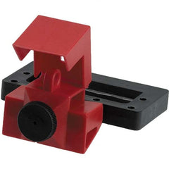 Brady - Electrical Equipment Lockouts Type: Oversized Circuit Breaker Maximum Cord Diameter (Decimal Inch): 0.2812 - Industrial Tool & Supply