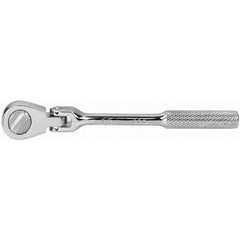 SK - Pear Head - Chrome Finish, 6.3" OAL, 60 Gear Teeth - Industrial Tool & Supply