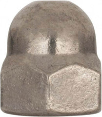 Value Collection - M20x2.5 Metric Coarse, 30mm Width Across Flats, Uncoated, Stainless Steel Acorn Nut - 34mm Overall Height, Austenitic A4, DIN 1587 - Industrial Tool & Supply