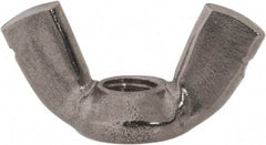 Value Collection - M4x0.70 Metric Coarse, Stainless Steel Standard Wing Nut - Grade 316, Austenitic Grade A4, 17.6mm Wing Span, 8.6mm Wing Span - Industrial Tool & Supply