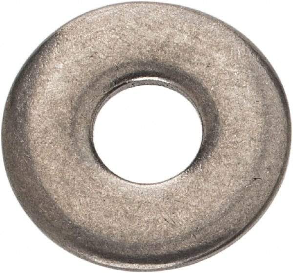 Value Collection - M3 Screw, Grade 18-8 Stainless Steel Fender Flat Washer - 3.2mm ID x 9mm OD, Plain Finish - Industrial Tool & Supply