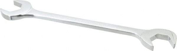 Proto - 1-7/16" Standard Open End Wrench - 14" OAL, Double End, Chrome Finish, 15° & 60° Head Angle - Industrial Tool & Supply