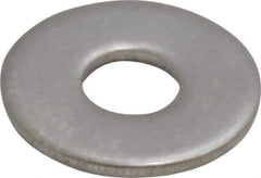Value Collection - M4 Screw, Grade 18-8 Stainless Steel Fender Flat Washer - 4.3mm ID x 12mm OD, Plain Finish - Industrial Tool & Supply