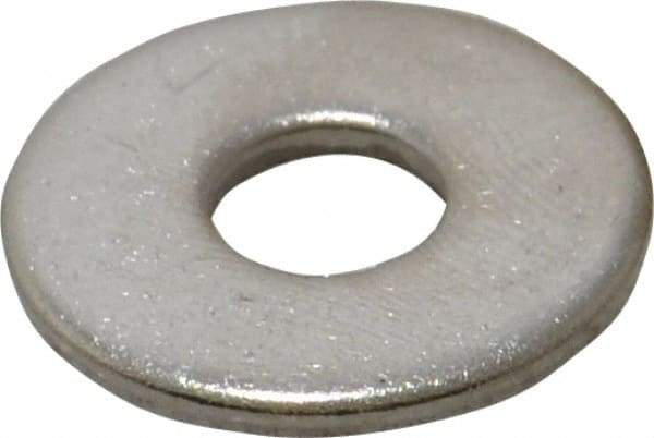 Value Collection - M8 Screw, Grade 18-8 Stainless Steel Fender Flat Washer - 8.4mm ID x 24mm OD, Plain Finish - Industrial Tool & Supply