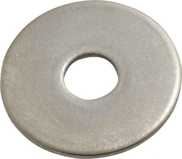 Value Collection - M8 Screw, Grade 18-8 Stainless Steel Fender Flat Washer - 8.4mm ID x 24mm OD, 1.5mm Thick, Plain Finish - Industrial Tool & Supply