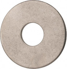 Value Collection - M14 Screw, Grade 18-8 Stainless Steel Fender Flat Washer - 15mm ID x 45mm OD, 2.5mm Thick, Plain Finish - Industrial Tool & Supply