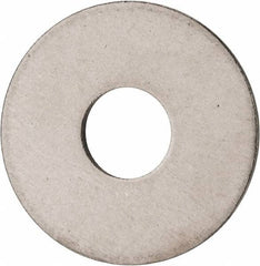 Value Collection - M16 Screw, Grade 18-8 Stainless Steel Fender Flat Washer - 17mm ID x 50mm OD, 3mm Thick, Plain Finish - Industrial Tool & Supply