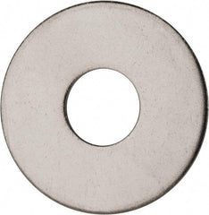 Value Collection - M20 Screw, Grade 18-8 Stainless Steel Fender Flat Washer - 21mm ID x 60mm OD, 3mm Thick, Plain Finish - Industrial Tool & Supply