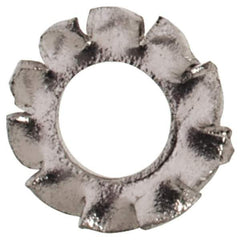Value Collection - M2 Screw, 2.2mm ID, Stainless Steel External Tooth Lock Washer - 4.5mm OD, Uncoated, Grade 18-8 & Austenitic A2 - Industrial Tool & Supply