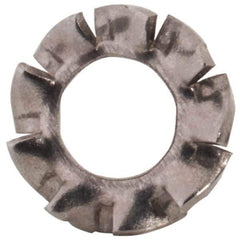 Value Collection - M2.5 Screw, 2.7mm ID, Stainless Steel External Tooth Lock Washer - 5.5mm OD, Uncoated, Grade 18-8 & Austenitic A2 - Industrial Tool & Supply