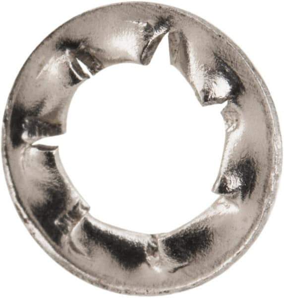 Value Collection - M3 Screw, 3.2mm ID, Stainless Steel Internal Tooth Lock Washer - 6mm OD, Uncoated, Grade 18-8 & Austenitic A2 - Industrial Tool & Supply