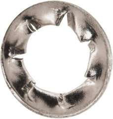 Value Collection - M3 Screw, 3.2mm ID, Stainless Steel Internal Tooth Lock Washer - 6mm OD, Uncoated, Grade 18-8 & Austenitic A2 - Industrial Tool & Supply