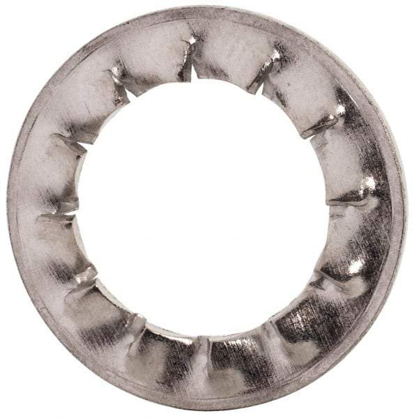 Value Collection - M12 Screw, 13mm ID, Stainless Steel Internal Tooth Lock Washer - 20.5mm OD, Uncoated, Grade 18-8 & Austenitic A2 - Industrial Tool & Supply