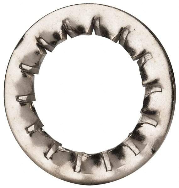 Value Collection - M24 Screw, 23mm ID, Stainless Steel Internal Tooth Lock Washer - 36mm OD, Uncoated, Grade 18-8 & Austenitic A2 - Industrial Tool & Supply
