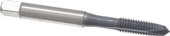 OSG - M6x1.00 Metric Coarse, 2 Flute, elektraLUBE Finish, High Speed Steel Spiral Point Tap - Plug Chamfer, Right Hand Thread, 2-1/2" OAL, 1" Thread Length, 6H Class of Fit, Series 102M - Exact Industrial Supply