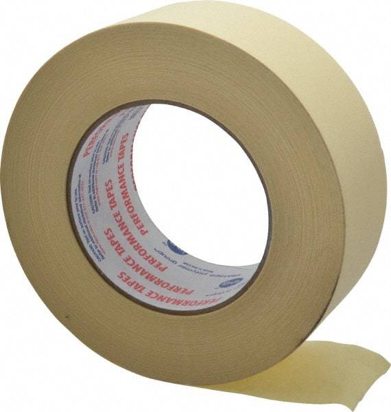 Intertape - 2" Wide x 60 Yd Long White Paper Masking Tape - Series PG21, 7.3 mil Thick, 26 In/Lb Tensile Strength - Industrial Tool & Supply