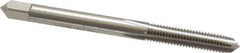 OSG - #3-56 UNF 3B 3 Flute Bright Finish High Speed Steel Straight Flute Standard Hand Tap - Plug, Right Hand Thread, 1-13/16" OAL, 1/2" Thread Length, H1 Limit, Oversize - Exact Industrial Supply