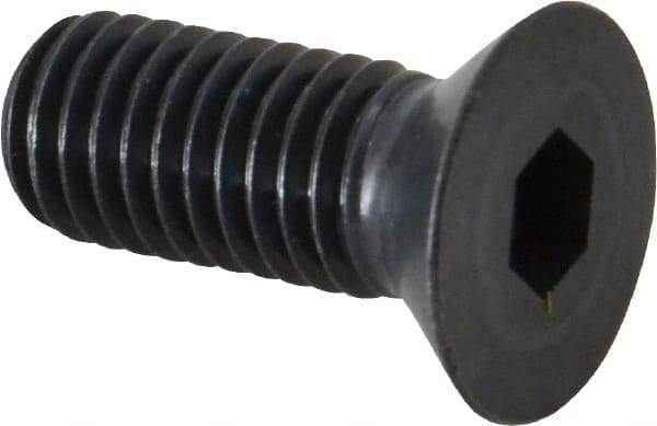 Holo-Krome - 1/2-13 UNC Hex Socket Drive, 82° Flat Screw - Alloy Steel, Black Oxide Finish, Fully Threaded, 1-1/4" OAL - Industrial Tool & Supply