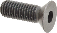 Holo-Krome - 1/2-13 UNC Hex Socket Drive, 82° Flat Screw - Alloy Steel, Black Oxide Finish, Fully Threaded, 1-1/2" OAL - Industrial Tool & Supply