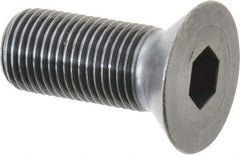 Holo-Krome - 1/2-20 UNF Hex Socket Drive, 82° Flat Screw - Alloy Steel, Black Oxide Finish, Fully Threaded, 1-1/4" OAL - Industrial Tool & Supply