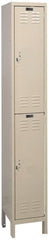 Hallowell - 2 Door, 2 Tier, ValueMax Wardrobe Lockers - Industrial Tool & Supply
