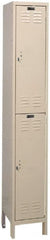 Hallowell - 2 Door, 2 Tier, ValueMax Wardrobe Lockers - Industrial Tool & Supply