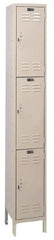 Hallowell - 3 Door, 3 Tier, ValueMax Wardrobe Lockers - Industrial Tool & Supply