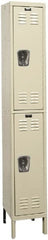 Hallowell - 2 Door, 2 Tier, Premium Wardrobe Lockers - Industrial Tool & Supply