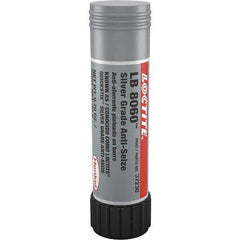 Loctite - 20 Gram Stick High Temperature Anti-Seize Lubricant - Silver Colored, -20 to 1,600°F, Silver Colored, Water Resistant - Industrial Tool & Supply