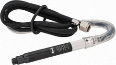 Sioux Tools - 1/8" Collet, Straight Handle, Straight Air Die Grinder - 70,000 RPM, Remote Exhaust, 21.2 CFM, 0.1 hp, 6.21 bar - Industrial Tool & Supply