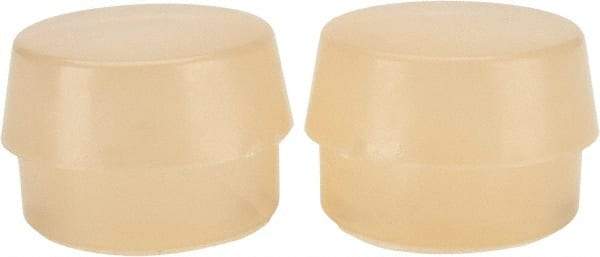 Garland - 1-3/4" Face Diam, Grade Soft, Natural Soft Face Hammer Tip - Urethane - Industrial Tool & Supply
