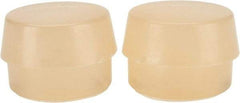 Garland - 1-3/4" Face Diam, Grade Soft, Natural Soft Face Hammer Tip - Urethane - Industrial Tool & Supply