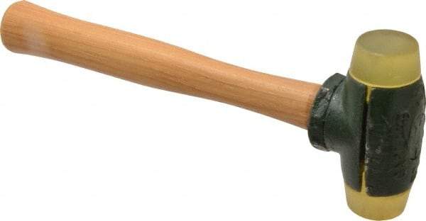 Garland - 1-1/2 Lb Head 1-1/4" Face Urethane Split Head Hammer - Wood Handle - Industrial Tool & Supply