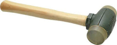 Garland - 2-3/4 Lb Head 1-3/4" Face Urethane Split Head Hammer - Wood Handle - Industrial Tool & Supply