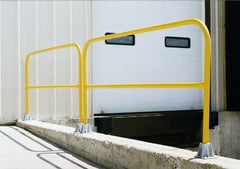 Vestil - Hand Rail & Railings Type: Handrail Length (Inch): 72 - Industrial Tool & Supply