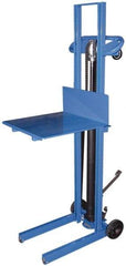 Vestil - 500 Lb Capacity Portable Steel Light Load Lift Table - 3-1/4" Lift Height, 20" Platform Length x 20" Platform Width - Industrial Tool & Supply