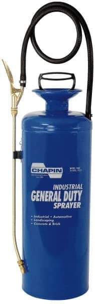 Chapin - 3.5 Gal Garden Hand Sprayer - Reinforced Hose, Polyethylene Tank, For Industrial Applications - Industrial Tool & Supply