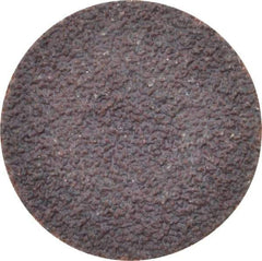 Tru-Maxx - 1" Disc Diam, 50 Grit, Aluminum Oxide Quick Change Disc - Type R Attaching System, Coated, Brown, Coarse Grade, 30,000 RPM - Industrial Tool & Supply