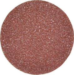 Tru-Maxx - 1" Disc Diam, 60 Grit, Aluminum Oxide Quick Change Disc - Type R Attaching System, Coated, Brown, Medium Grade, 30,000 RPM - Industrial Tool & Supply
