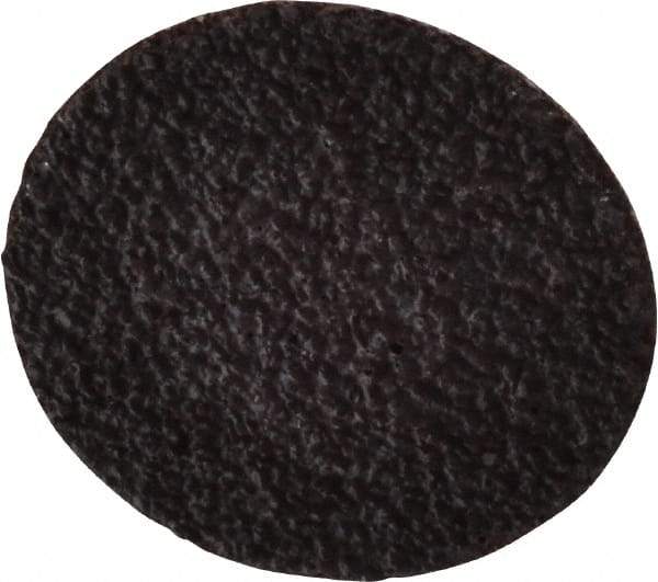 Tru-Maxx - 1-1/2" Disc Diam, 36 Grit, Aluminum Oxide Quick Change Disc - Type R Attaching System, Coated, Brown, Very Coarse Grade, 30,000 RPM - Industrial Tool & Supply