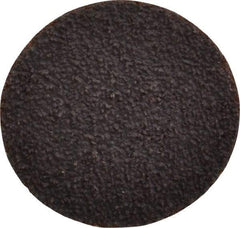 Tru-Maxx - 1-1/2" Disc Diam, 40 Grit, Aluminum Oxide Quick Change Disc - Type R Attaching System, Coated, Brown, Coarse Grade, 30,000 RPM - Industrial Tool & Supply