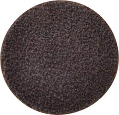 Tru-Maxx - 1-1/2" Disc Diam, 50 Grit, Aluminum Oxide Quick Change Disc - Type R Attaching System, Coated, Brown, Coarse Grade, 30,000 RPM - Industrial Tool & Supply