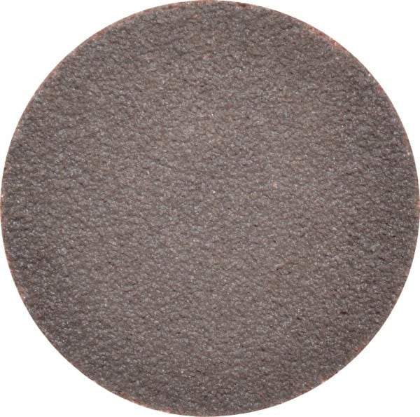 Tru-Maxx - 1-1/2" Disc Diam, 80 Grit, Aluminum Oxide Quick Change Disc - Type R Attaching System, Coated, Brown, Medium Grade, 30,000 RPM - Industrial Tool & Supply