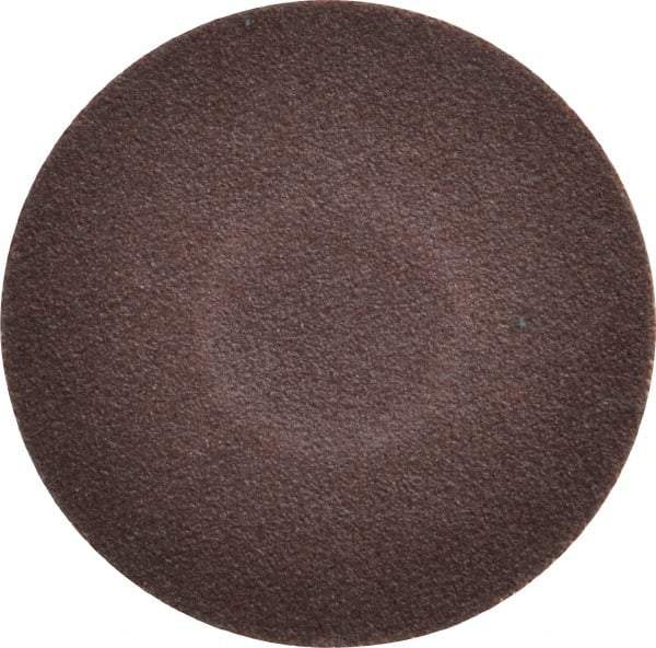 Tru-Maxx - 1-1/2" Disc Diam, 180 Grit, Aluminum Oxide Quick Change Disc - Type R Attaching System, Coated, Brown, Very Fine Grade, 30,000 RPM - Industrial Tool & Supply