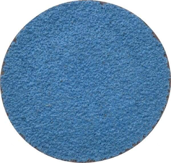 Tru-Maxx - 2" Disc Diam, 50 Grit, Zirconia Alumina Quick Change Disc - Type R Attaching System, Coated, Blue, Coarse Grade, 20,000 RPM - Industrial Tool & Supply
