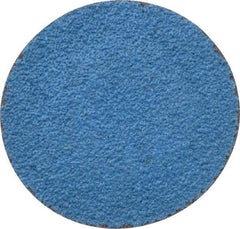 Tru-Maxx - 2" Disc Diam, 50 Grit, Zirconia Alumina Quick Change Disc - Type R Attaching System, Coated, Blue, Coarse Grade, 20,000 RPM - Industrial Tool & Supply