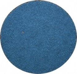 Tru-Maxx - 2" Disc Diam, 60 Grit, Zirconia Alumina Quick Change Disc - Type R Attaching System, Coated, Blue, Medium Grade, 20,000 RPM - Industrial Tool & Supply