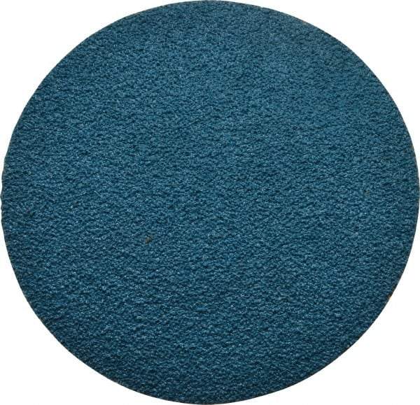 Tru-Maxx - 2" Disc Diam, 80 Grit, Zirconia Alumina Quick Change Disc - Type R Attaching System, Coated, Blue, Medium Grade, 20,000 RPM - Industrial Tool & Supply